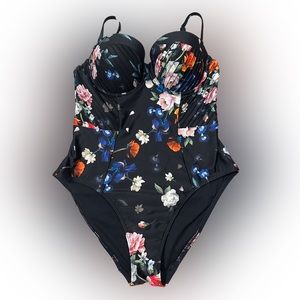 Ted Baker Balconette Floral Swimsuit Size 3